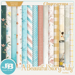 A Beautiful Story: July Papers by JB Studio