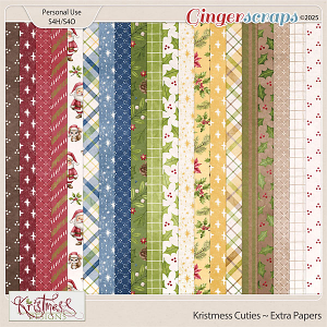 Kristmess Cuties Extra Papers