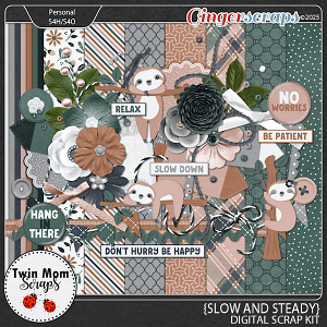 Slow and Steady - KIT by Twin Mom Scraps