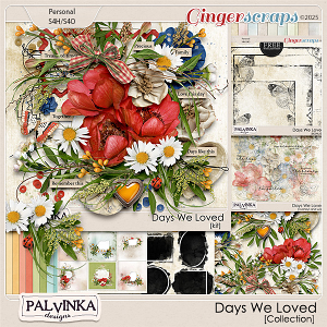 Days We Loved Collection by Palvinka Designs
