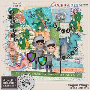 Dragon Wings Mixed Elements by Aimee Harrison and Cindy Ritter Designs
