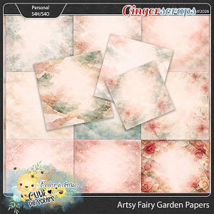 Artsy Fairy Garden Papers