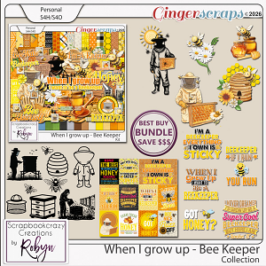 When I grow up - Beekeeper Collection by Scrapbookcrazy Creations