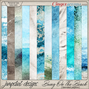 Bring on the Beach {Blended Papers}