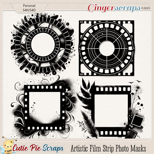 Artistic Film Strip Photo Masks-01