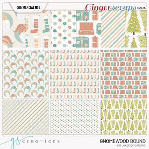 Gnomewood Bound Layered Patterns (CU) by GS Creations