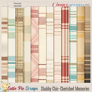 Shabby Chic-Cherished Memories Palid Papers