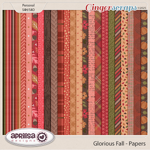 Glorious Fall - Papers by Aprilisa Designs