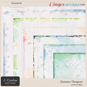 Summer Hangout Painted Edges by J. Conlon and Sons