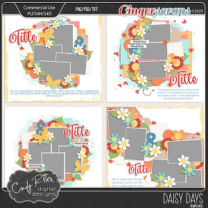 Daisy Days [Templates] by Cindy Ritter