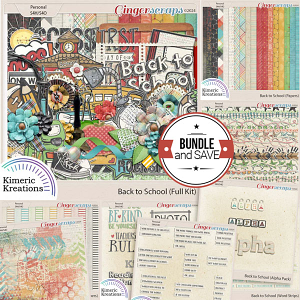 Back to School Collection by Kimeric Kreations