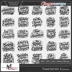 Travel Set Vol 3 CU Elements Travel Set Vol 3 CU Elements