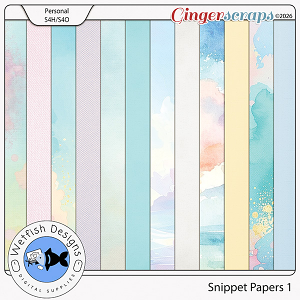 Scripture Snippets: Papers by Wetfish Designs 