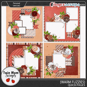 Warm Fuzzies - QUICK PAGES by Twin Mom Scraps