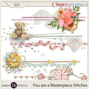 You are a Masterpiece Stitches by Karen Schulz