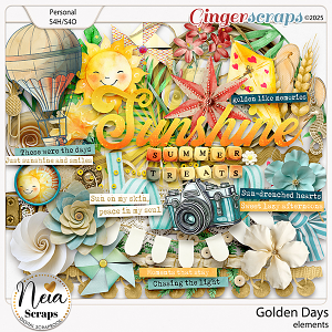 Golden Days - Elements - by Neia Scraps