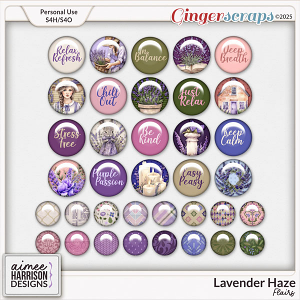 Lavender Haze Flairs by Aimee Harrison Lavender Haze Flairs by Aimee Harrison