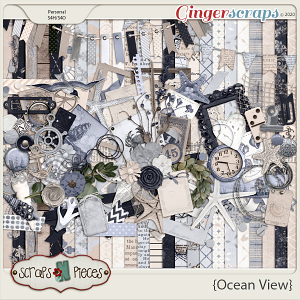 Ocean View Kit - Scraps N Pieces