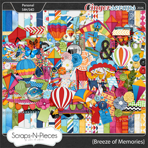 Breeze of Memories Kit by Scraps N Pieces