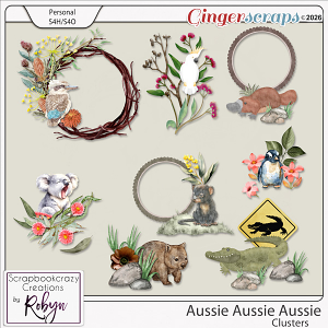 Aussie Aussie Aussie Clusters by Scrapbookcrazy Creations Aussie Aussie Aussie Clusters by Scrapbookcrazy Creations