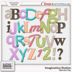 Imagination Station Alphabet Sets by Aimee Harrison