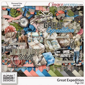 Great Expedition Page Kit by Aimee Harrison