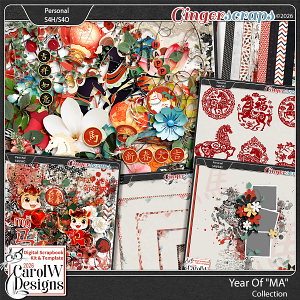 Year Of "MA"-Collection+Free template