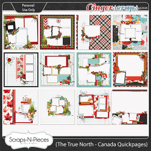 The True North-Canada Quickpages by Scraps N Pieces 