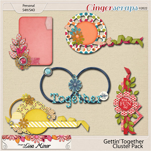 Gettin' Together Cluster Pack from Designs by Lisa Minor