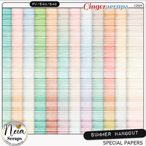 Summer Hangout - Special Papers - by Neia Scraps