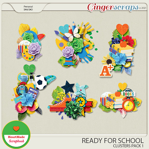Ready for school - clusters pack 1