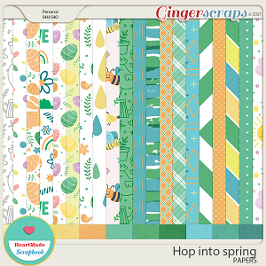 Hop into spring - papers