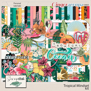 Tropical Mindset Kit by ScrapChat Designs