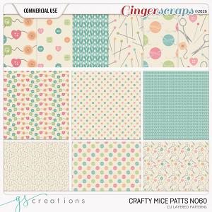 Craft Mice Patts60 (CU) by GS Creations
