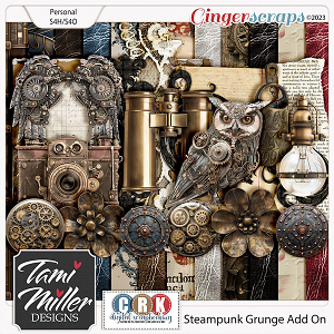 Steampunk Grunge Add-On by Tami Miller and CRK Designs Steampunk Grunge Add-On by Tami Miller and CRK Designs
