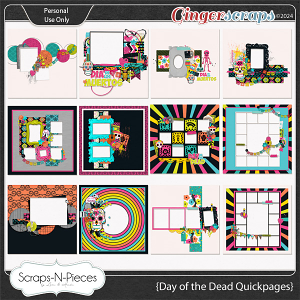 Day Of The Dead Quickpages by Scraps N Pieces