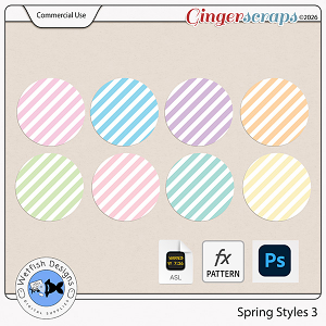 CU Spring Layer Styles 3 by Wetfish Designs  