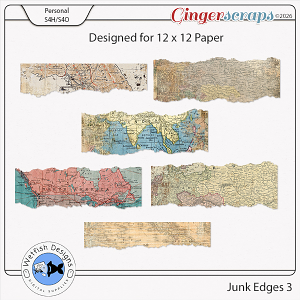 Junk Edges 3 by Wetfish Designs Junk Edges 3 by Wetfish Designs