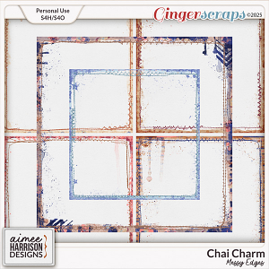 Chai Charm Messy Edges by Aimee Harrison