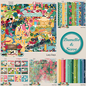 Lazy Days Bundle by The Scrappy Kat