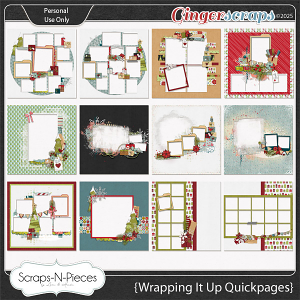 Wrapping It Up Quickpages by Scraps N Pieces Wrapping It Up Quickpages by Scraps N Pieces