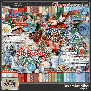 December Vibes Page Kit by Aimee Harrison