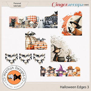 Halloween Edges 3 by Wetfish Designs 