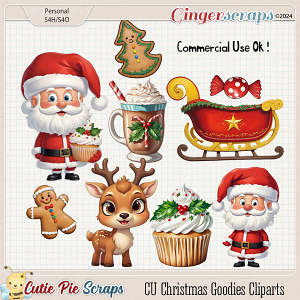 CU Christmas Goodies Cliparts Set 01 CU Christmas Goodies Cliparts Set 01