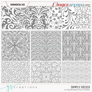 Simply Deco3 (CU) by GS Creations