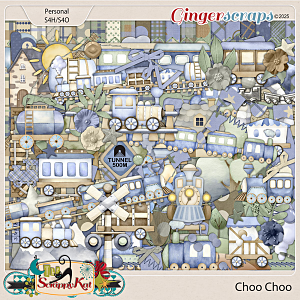 Choo Choo Kit by The Scrappy Kat