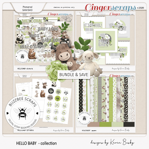 Buzzbee Scraps: Hello Baby Collection