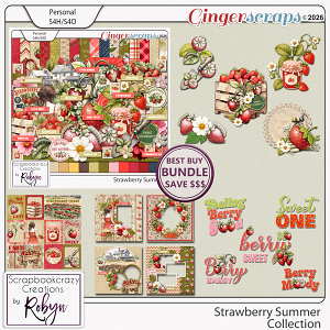 Strawberry Summer Collection by Scrapbookcrazy Creations Strawberry Summer Collection by Scrapbookcrazy Creations