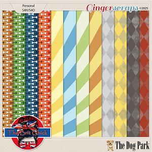 The Dog Park Patterned Papers By The Brit Chick