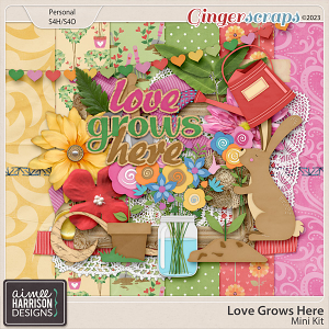 Love Grows Here Mini Kit by Aimee Harrison
